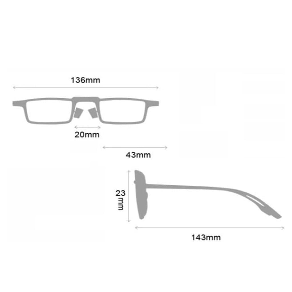 Spatlus Reading Glasses Blue Light Blocking, Anti Uv Glare, Foldable Computer Spring Hinge Readers for Women Man, Foldable Reading Glasses Soft Nose Pad (Color : Black, +2.00 Magnification)