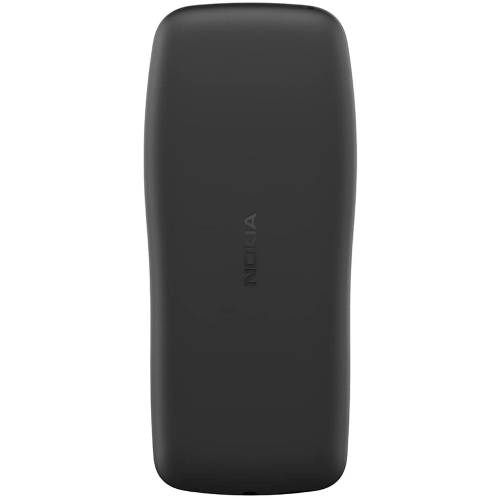 Nokia 105 Classic | Single SIM Keypad Phone with Built-in UPI Payments, Long-Lasting Battery, Wireless FM Radio, Without Charger| 1 Year Replacement Guarantee | Charcoal