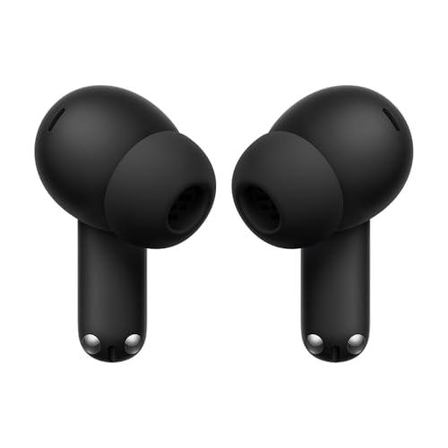 OnePlus Nord Buds 4 Pro TWS Earbuds, Upto 55dB Real-time ANC, Adaptive Mode, 12mm Titanium-Coated Driver, Spatial Audio, Upto 54hrs Playback, Dual-Device connectivity, 47ms Low Latency, Raven Black