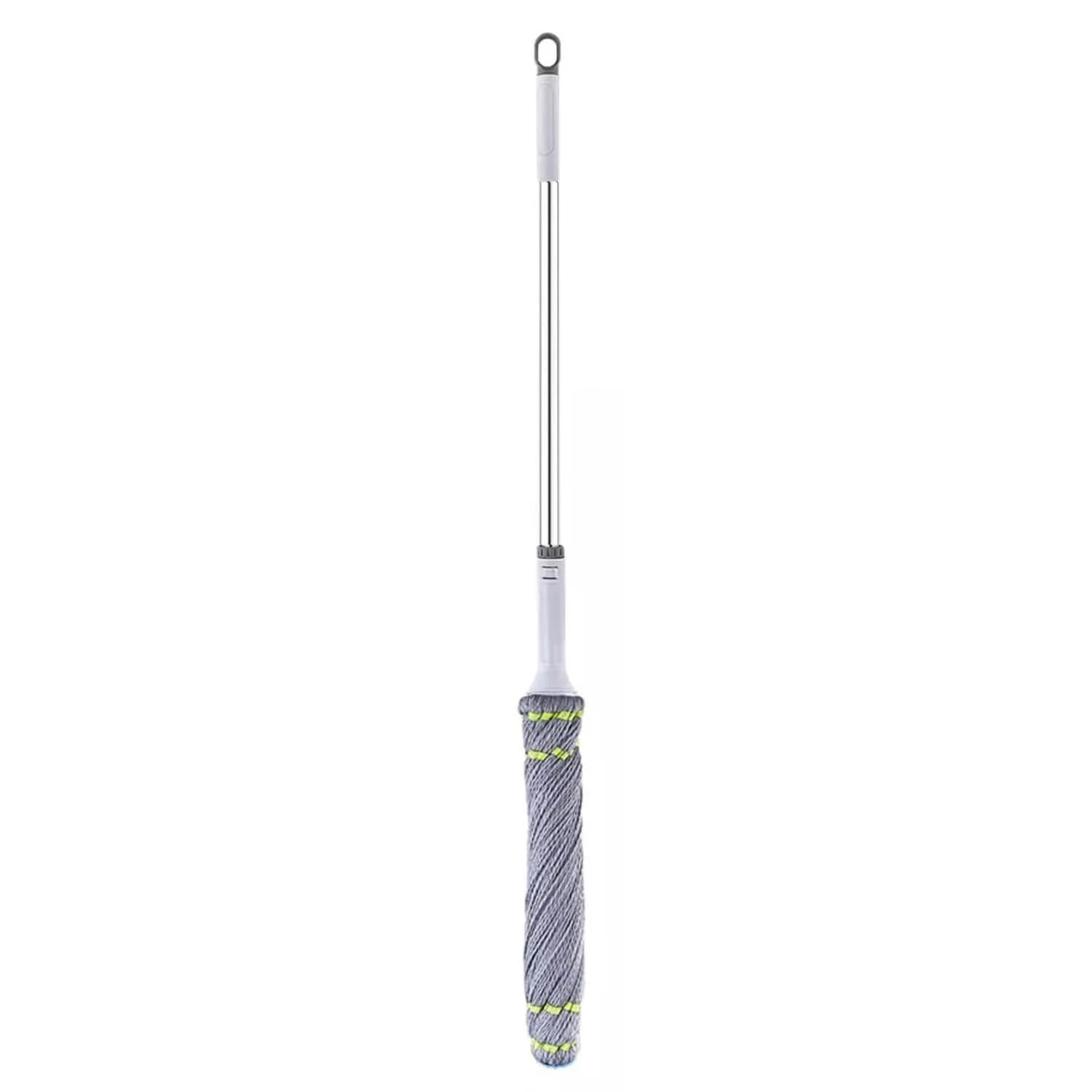 Microfiber Twist Mop for Floor Cleaning – Heavy Duty Squeeze Twist Mop Stick | Durable & Easy to Use Floor Cleaner | Best for Hardwood, Tile, Laminate Floors | G-Grey