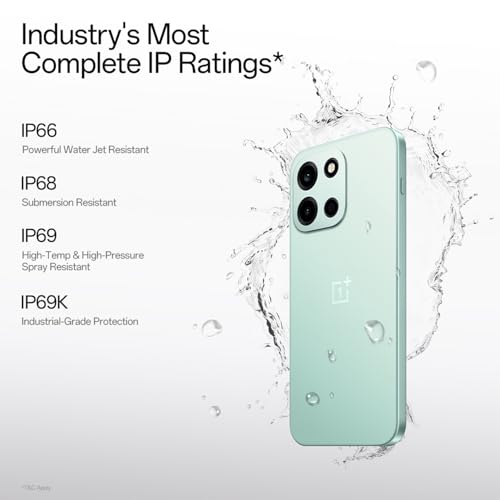 OnePlus Nord 6 | 8GB+256GB | Pitch Black | Snapdragon 8s Gen 4 | Segment's First Stable 165FPS Gaming | Segment's Largest 9000mAh Battery | Most Complete IP Rating | Personalized AI
