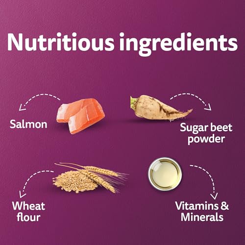 Whiskas Adult (1+ Years) Wet Cat Food, Salmon in Gravy, 80 g (Pack of 14), Hydrating Food Made With Real Fish, 100% Complete & Balanced Nutrition for Adult Cats