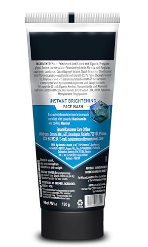 Smart And Handsome Face Wash, Instant Brightening, Instant Freshness, 150g