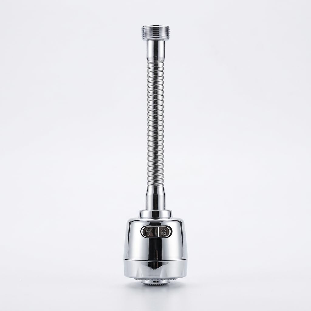 ALTURAS Kitchen Tap Extender, 360° Rotating Faucet Extension for Kitchen Sink & Basin, Adjustable Water Flow