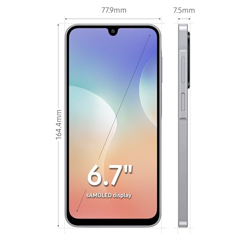 Samsung Galaxy M17 5G Mobile (Sapphire Black, 6GB RAM, 128GB Storage) | 50MP OIS Triple Camera | Gorilla Glass Victus | IP54 | 6 Gen OS Upgrades | AI | Gemini Live | Lag-Free Gaming | Without Charger