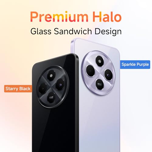 Redmi A4 5G (Sparkle Purple, 4GB RAM, 128GB Storage) | Segment Largest 6.88in 120Hz | 50MP Dual Camera | 18W Fast Charging | Charger in the Box