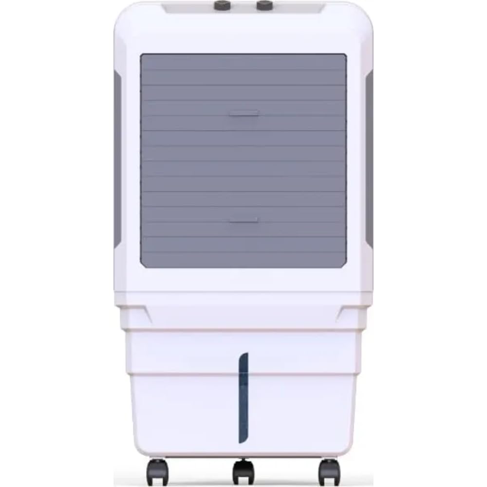 Bajaj DMH 85X 85L Desert Air Cooler | High Air Delivery with Turbo Fan Technology | 3-Side Honeycomb Cooling & 4-Way Swing | Inverter Compatible | 1 Year Warranty【White】