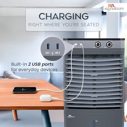 RR Signature WINCHILL CH Personal Air Cooler 50 LTR 【Dark Grey】