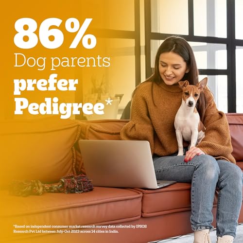 Pedigree Puppy Wet Dog Food, Chicken Chunks in Gravy, 130 g (Pack of 12), Complete & Balanced Meal for Puppies