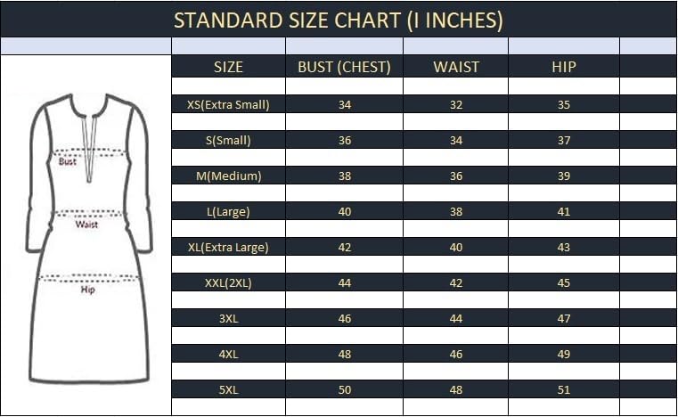 NG NIROMIKA Viscose Rayon Abstract Pattern Top for Women | A Line Tops | Summer Kurta | V-Neck Top | Short Kurti for Women| Full Sleeves |NG-025 Bl.Brown-3XL