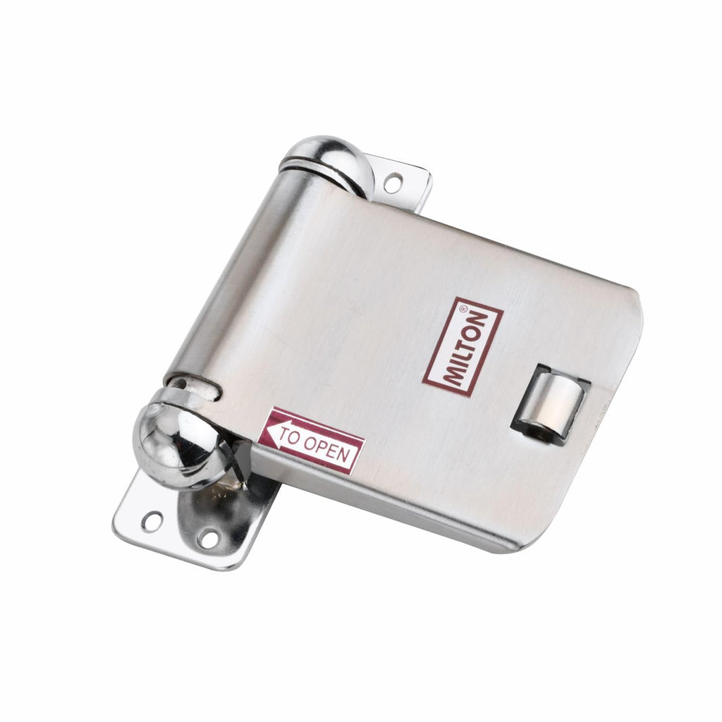 Milton SONET SS Concealed Door Closer, Automatic Self-Closing Mechanism with Installation Hardware