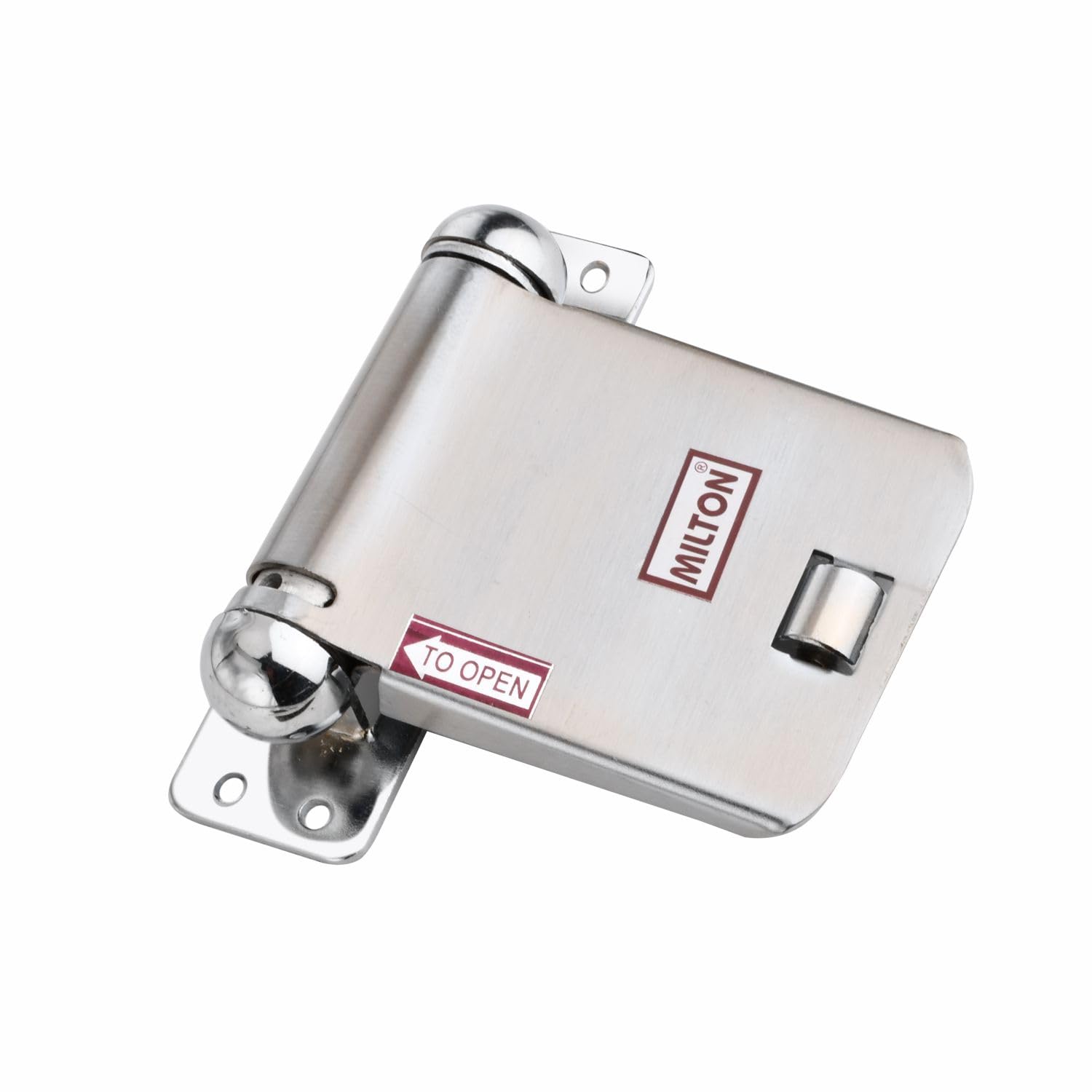 Milton SONET SS Concealed Door Closer, Automatic Self-Closing Mechanism with Installation Hardware