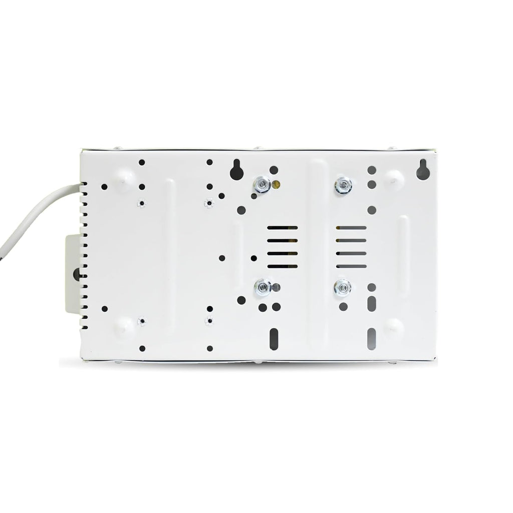 Microtek EM 4170+ Automatic Air Conditioners (A.C.) Voltage Stabilizer upto 1.5 Ton Working Power 170V-270V with 3 Year Warranty (White)