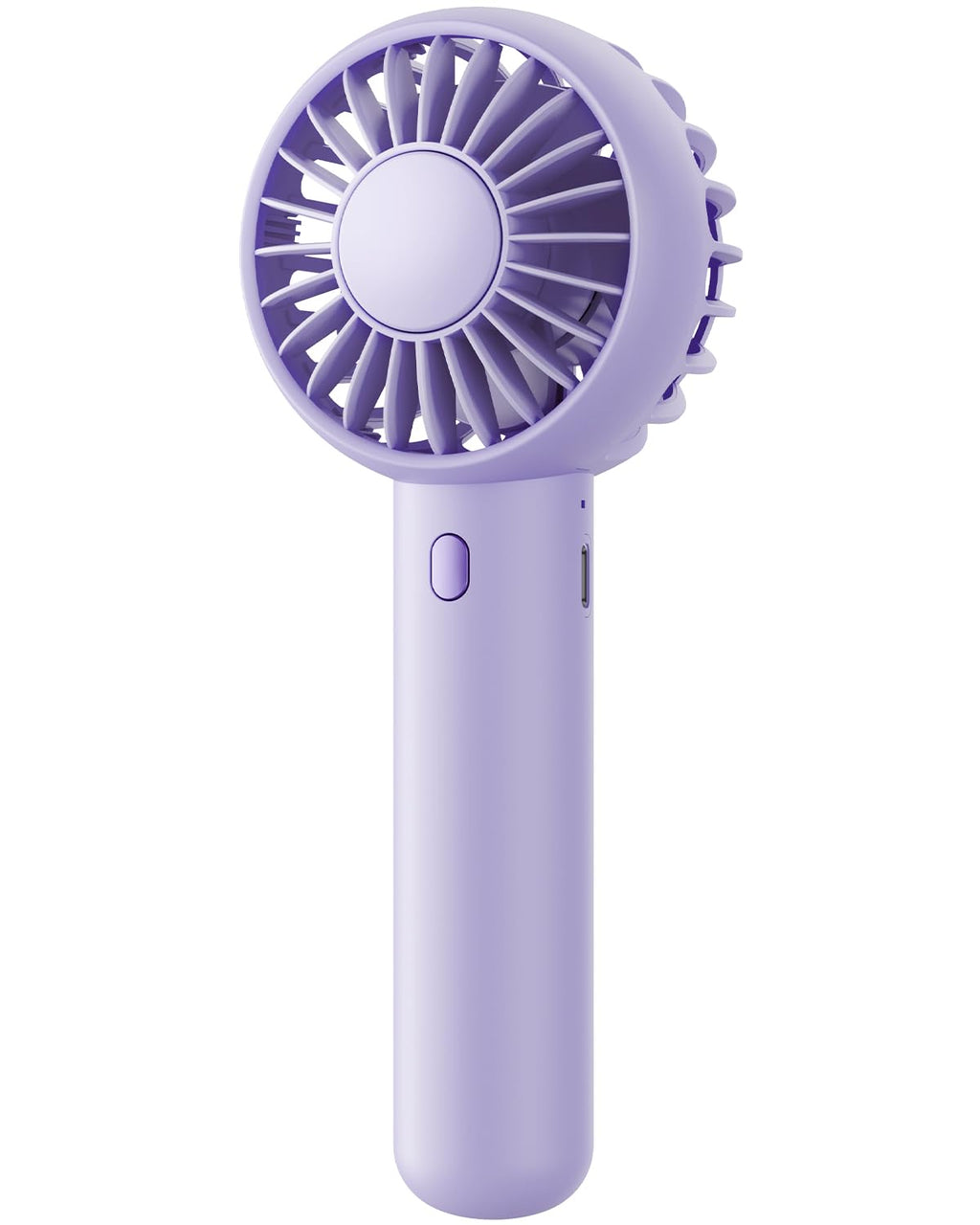 Gaiatop Mini Portable Fan, Powerful Hand Fan Cute Design 3 Speed Personal Small Desk Fan with Base, Lightweight Rechargeable USB Handheld Fan for Girl, Women, Men, Indoor, Outdoor