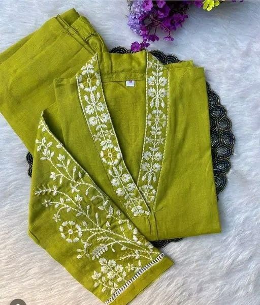 Cotton Kurta Bottom Set for Women | Stylish Kurta Set
