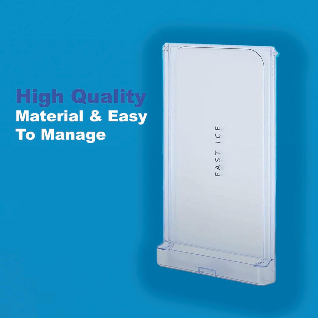 Freezer Door/Refrigerator Compatible for Whirlpool Single door Gen-y | Transparent (Round Lock) Match (Size 36x18.8CM) Replacement Parts
