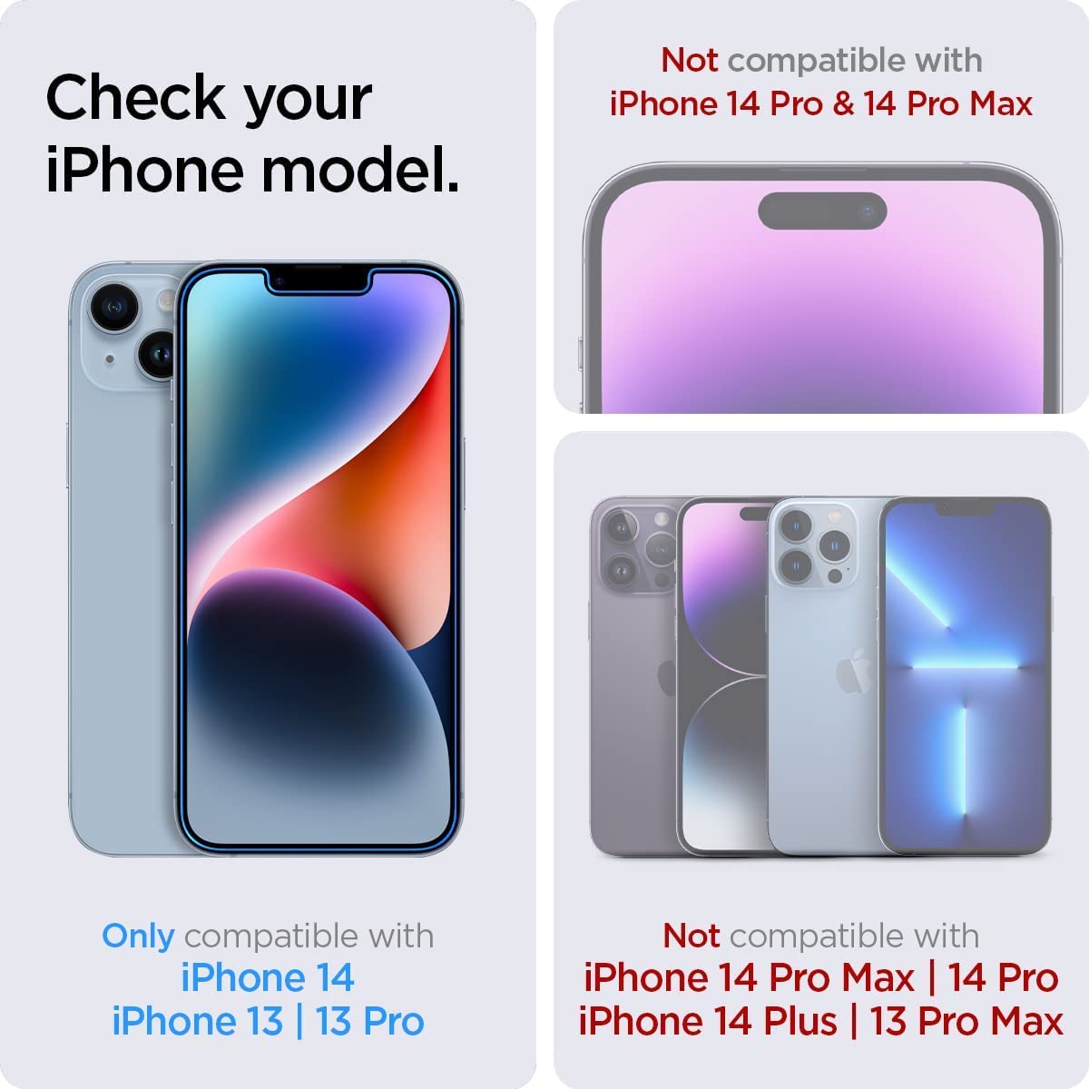 OpenTech® Military-Grade Premium Tempered Glass Screen Protector for iPhone 13/13 Pro / 14 / 16e / 17e with Edge to Edge Coverage - Case Friendly, Anti-scratch and Bubble free installation kit