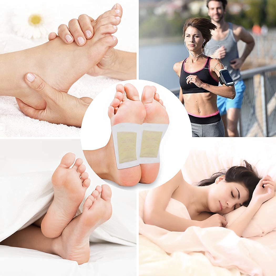 Detox Health Foot patches, Cleansing Toxin Remover Natural organic Foot Patch, Detoxification Stress Relief Sleep Patch, Pain Relief Detox pad, For Men & Women (PACK OF 50)