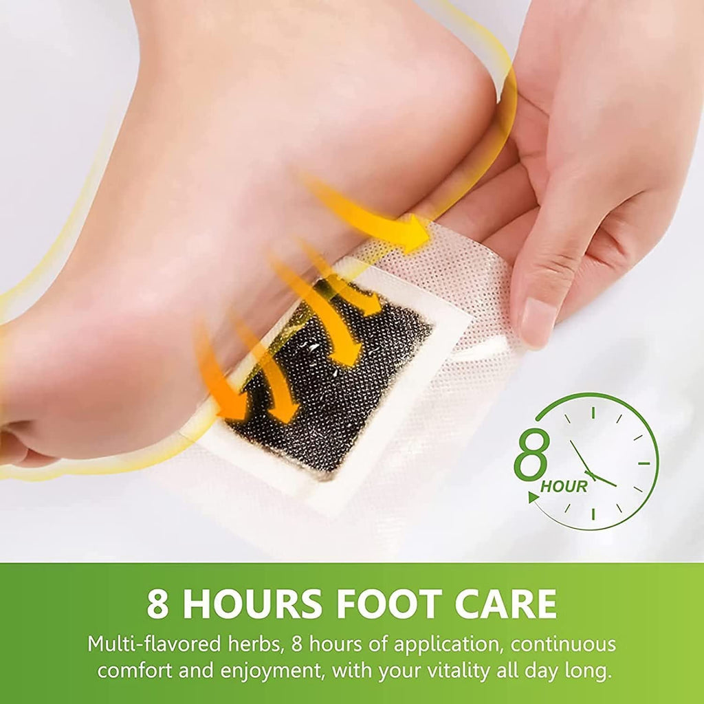Detox Health Foot patches, Cleansing Toxin Remover Natural organic Foot Patch, Detoxification Stress Relief Sleep Patch, Pain Relief Detox pad, For Men & Women (PACK OF 50)