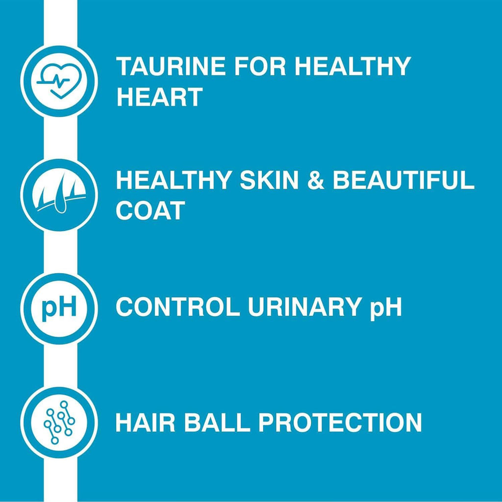 Purepet Adult Dry Cat Food 1kg | Ocean Fish Flavour | Hairball Protection | Heart Care with Taurine | Skin & Coat Health