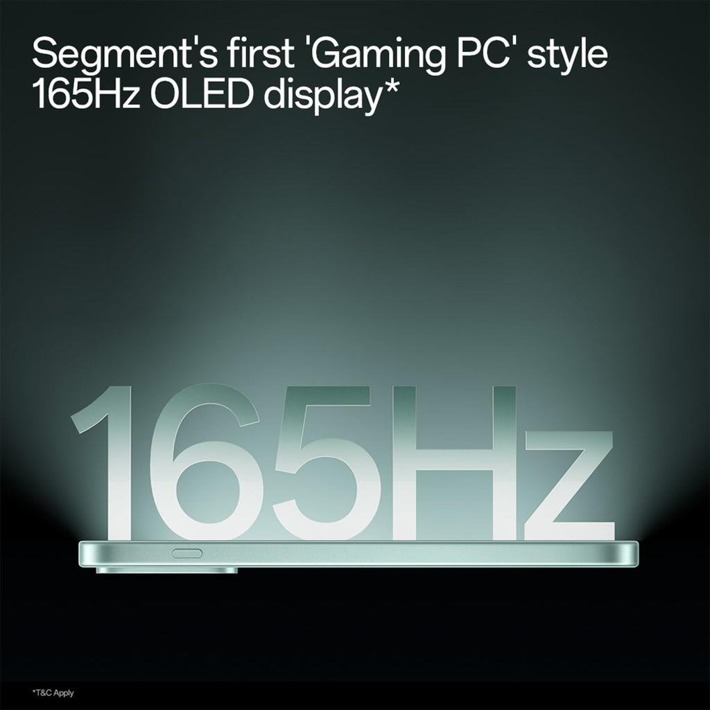 OnePlus Nord 6 | 8GB+256GB | Pitch Black | Snapdragon 8s Gen 4 | Segment's First Stable 165FPS Gaming | Segment's Largest 9000mAh Battery | Most Complete IP Rating | Personalized AI