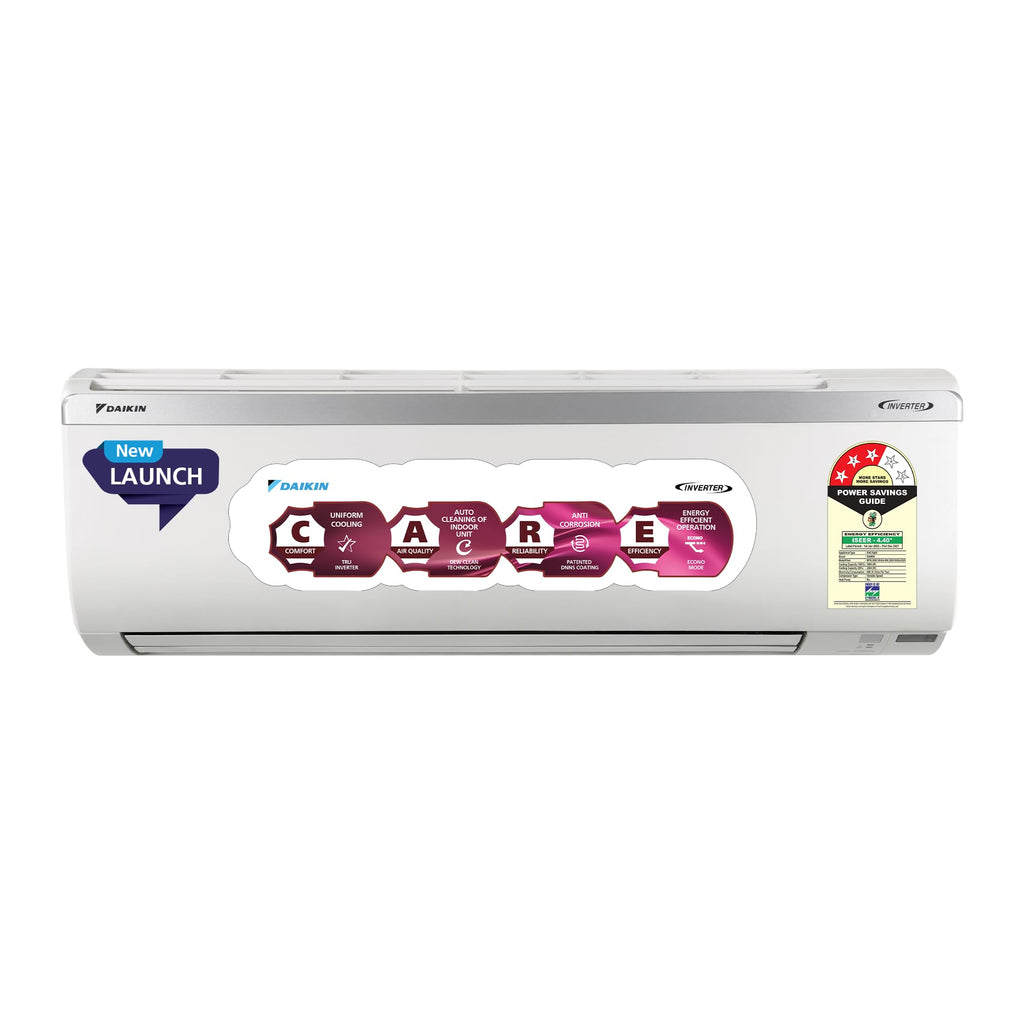 Daikin 1.5 Ton 3 Star, New Star rated, Inverter Split AC (Copper, PM2.5 Filter, MTKL50XV16, White)