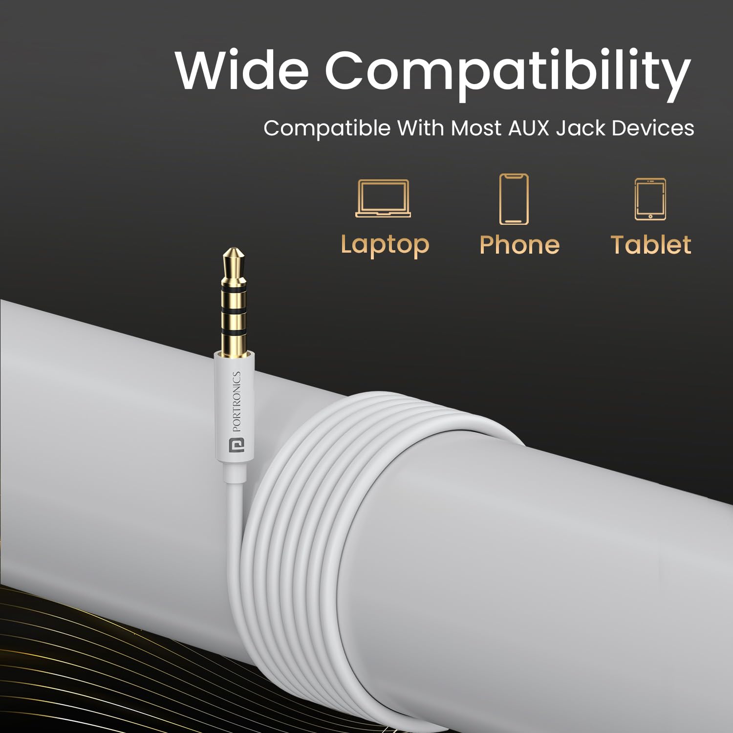 Portronics Conch Theta A in Ear 3.5mm Wired Earphones with In Line HD Mic, Powerful Audio, 14.2mm Dynamic Driver, Unique Earbuds Design, TPE Anti Tangle Wire,In line Controls,Wide Compatibility(White)
