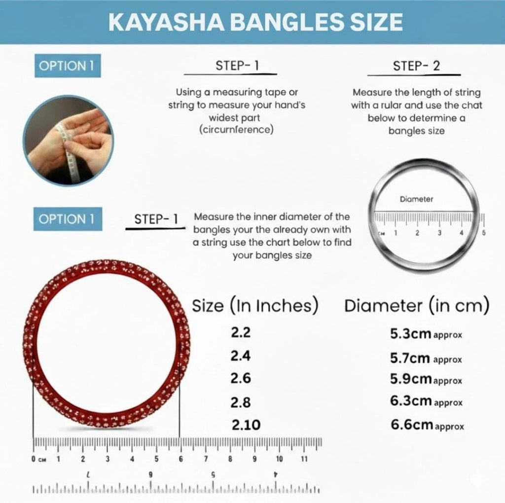 KAYASHA Light multi Kashmiri Ghangharoo Glass Bangle Set for Women| Light Weight Bangles | Traditional Transparent Fancy Glass Chudi Set for Wedding, Party| set of 16