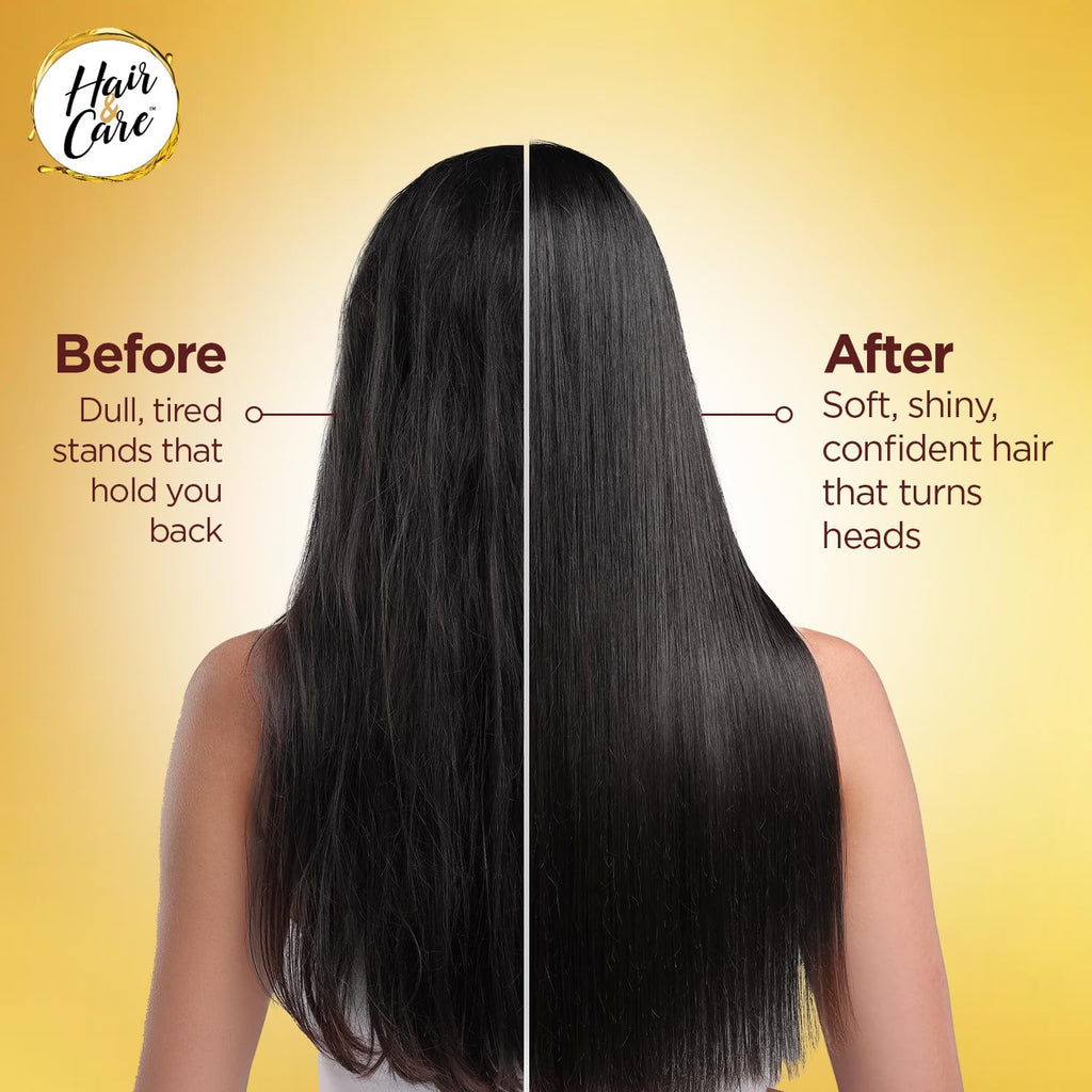 Hair & Care with Almond, Non-Sticky Hair Oil, 500ml