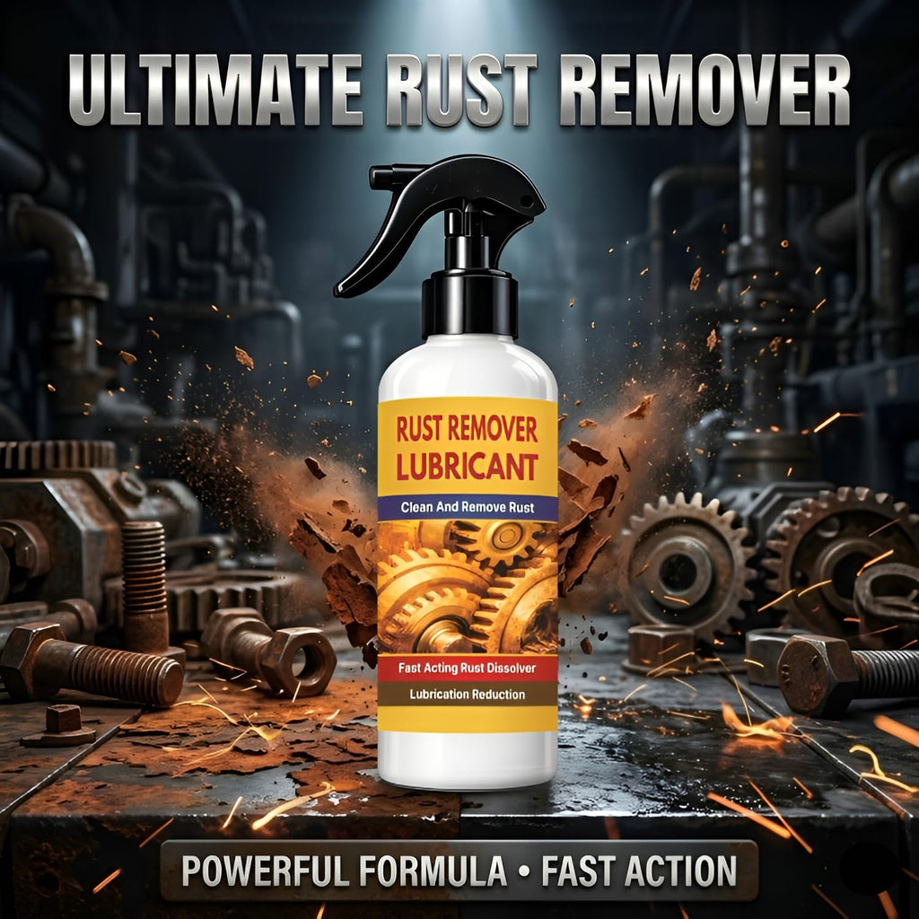 Anti - Rust Lubricant Spray & Rust Remover 200ml | Multi-Purpose Anti-Rust Spray for Metal Parts | Lubricating for Hinges, Nuts, Bolts, Tools & Machinery, Pack of 1