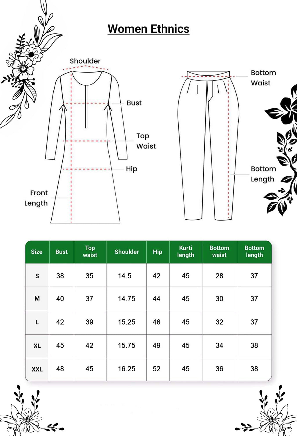 ANNI DESIGNER Women's Rayon Viscose Straight Embroidery Kurta with Pant & Dupatta (FULKUMARI RUST_XL_RUST_X-Large)