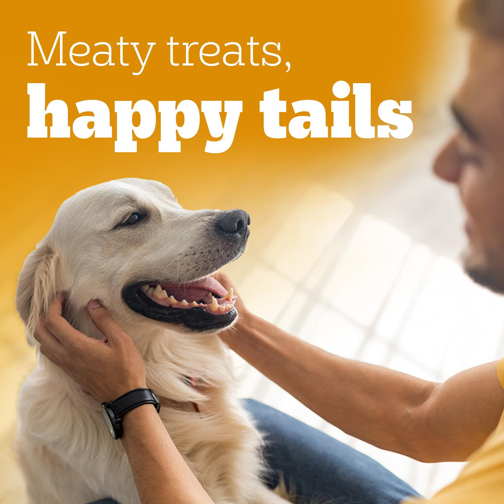 Pedigree Tasty Jerky Dog Treat, Chicken Flavour, 70g Jerky-style Treats for Bonding, Low-fat and Rich-protein* Dog Treat