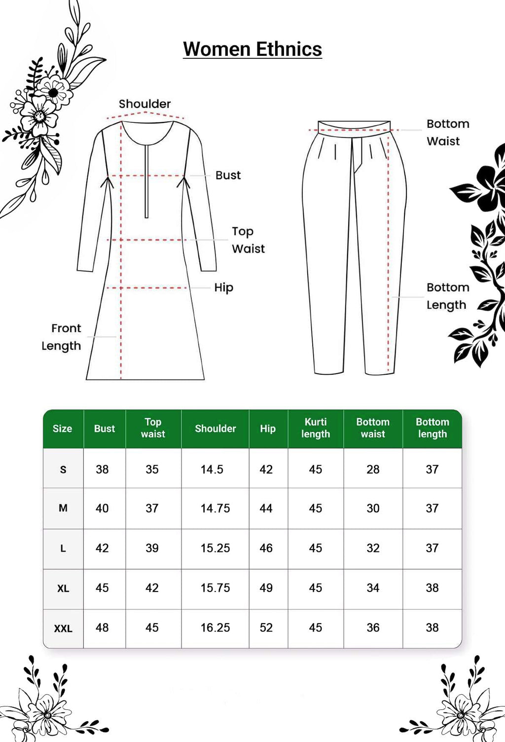 ANNI Designer Women's Viscose Blend Embroidery Straight Kurta with Palazzo & Dupatta (YUGITHA White_L_White_Large)