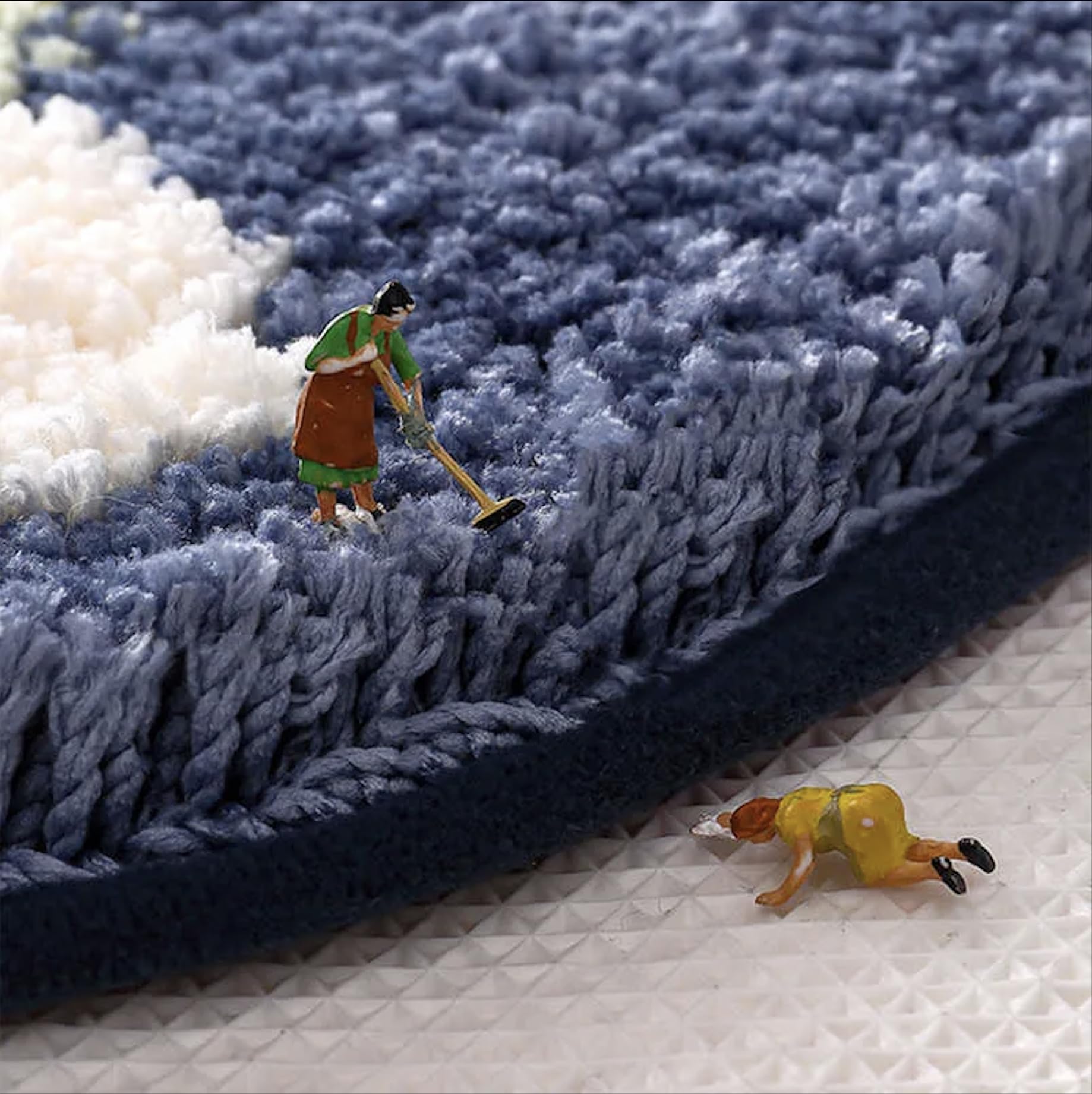Roseate Frog Super Soft Anti Skid (40x60 cm) Super Absorbent Mats Microfibre 2000 GSM Door Mats for Home/Bathroom/Bedroom/Kitchen/Floor Mat (Pack of 1)
