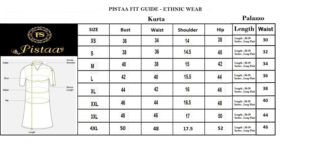 Pistaa's women Cotton Striped Straight salwar Suit Set (Off White, Medium)