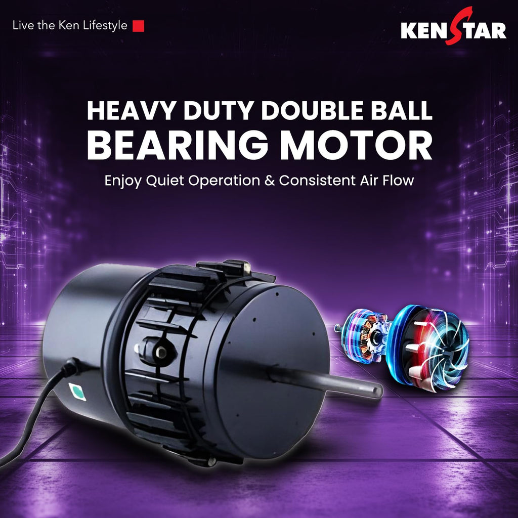 Kenstar Helios HC 90 Desert Air Cooler 90L|5 Star BEE Rated|5 Year Motor & Pump Warranty |50 ft Air Throw I Honeycomb Cooling|3-Speed | Water Level Indicator | Collapsible Louvers I Off White & Black
