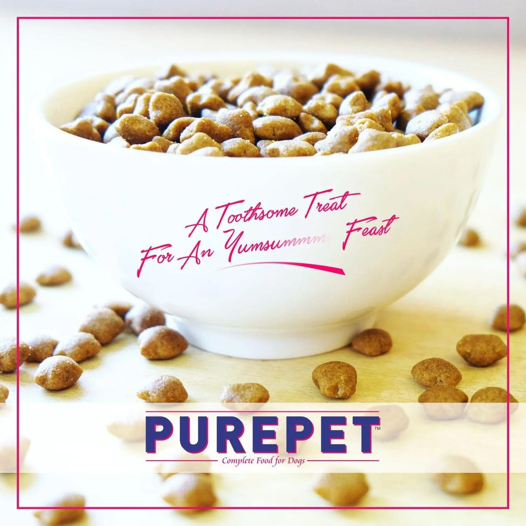 Purepet Adult Dry Cat Food 1kg | Tuna & Salmon Flavour | Hairball Protection | Heart Care with Taurine | Skin Health