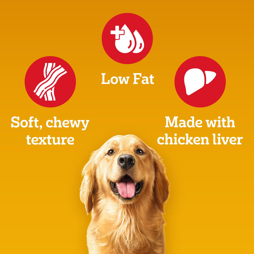Pedigree Tasty Jerky Dog Treat, Chicken Flavour, 70g Jerky-style Treats for Bonding, Low-fat and Rich-protein* Dog Treat