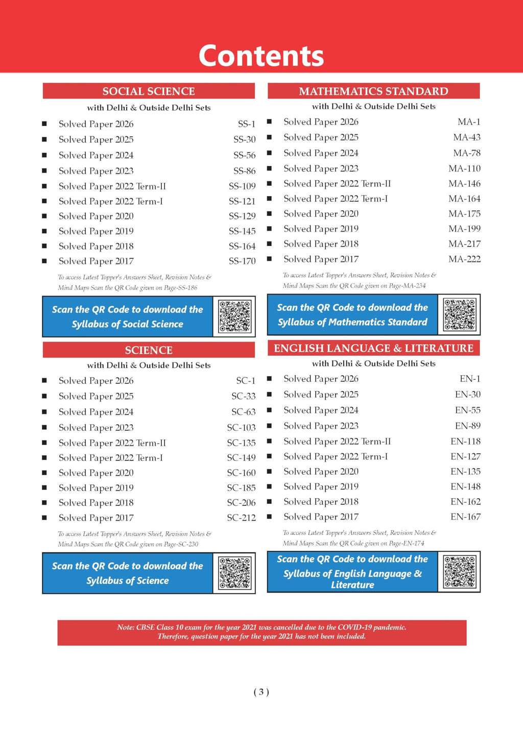 Oswaal CBSE 10 Previous Years Papers | Year-wise: Solved Papers (2017-2026) for Class 10 | Includes 2026 Papers (Delhi & Outside Delhi)- fully solved|NCERT & Competency-based questions| For 2027 Exam