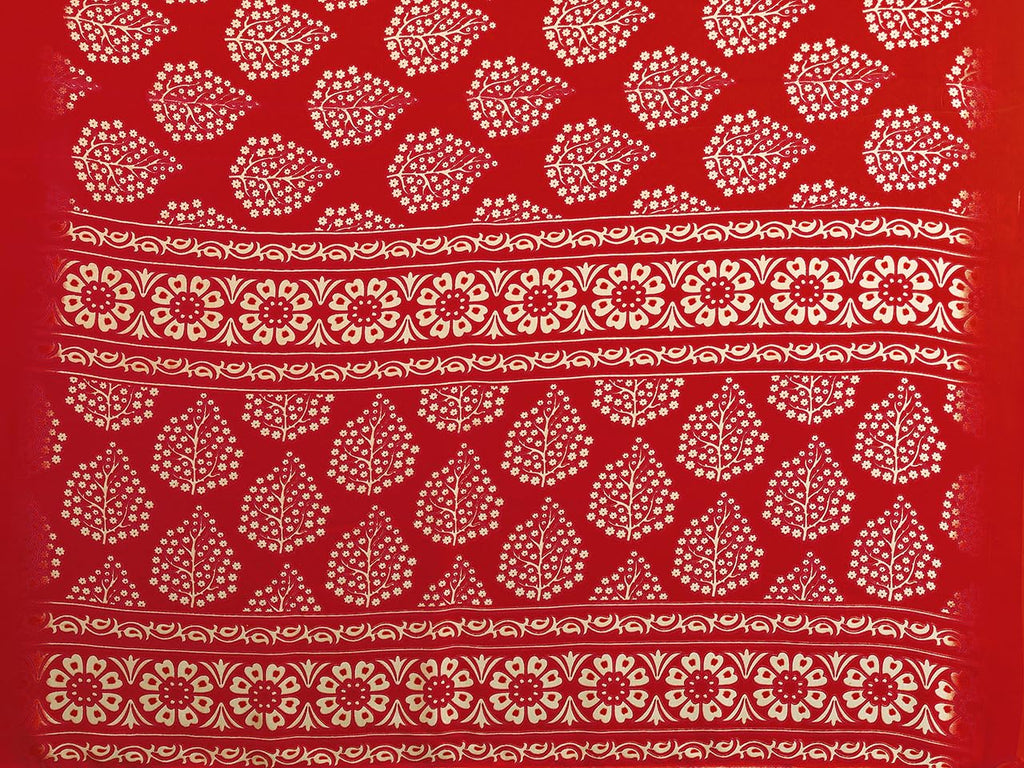ANAND SAREES Printed Georgette Saree With Unstitched Blouse Piece -AI_LR_1878_2