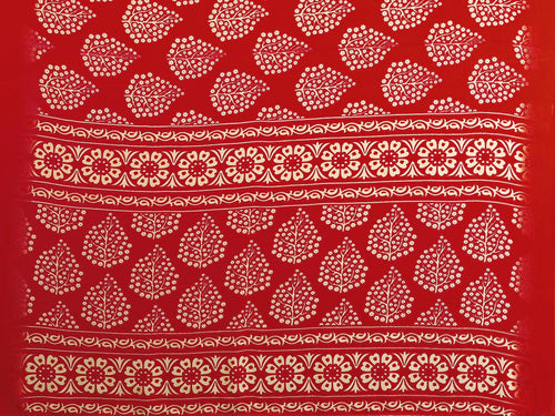 ANAND SAREES Printed Georgette Saree With Unstitched Blouse Piece -AI_LR_1878_2