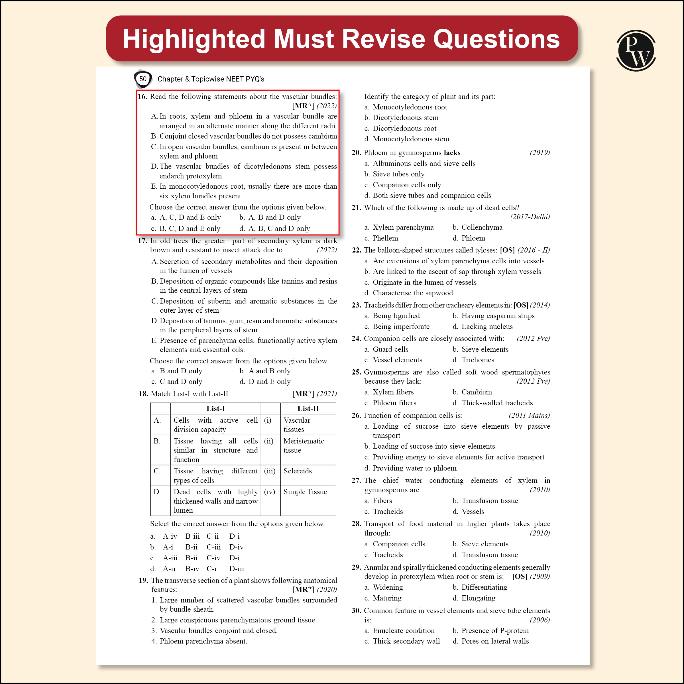 PW 38 Years NEET Previous Year Solved Question Papers Physics, Chemistry and Biology PYQ Combo Set of 3 Books (2025 - 1988) Chapterwise Topicwise Solutions For NEET Exam 2026 [Paperback] PW