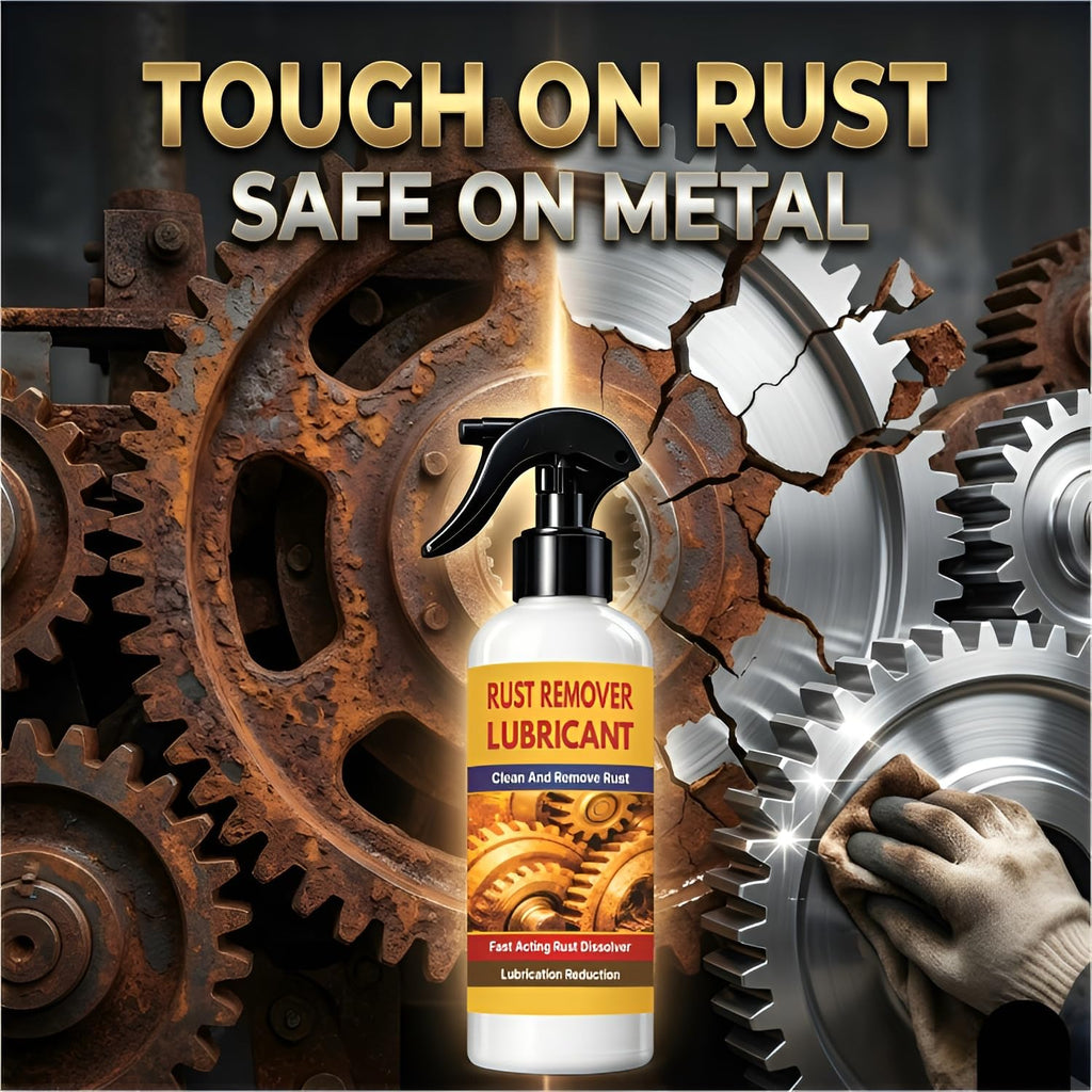 Anti - Rust Lubricant Spray & Rust Remover 200ml | Multi-Purpose Anti-Rust Spray for Metal Parts | Lubricating for Hinges, Nuts, Bolts, Tools & Machinery, Pack of 1