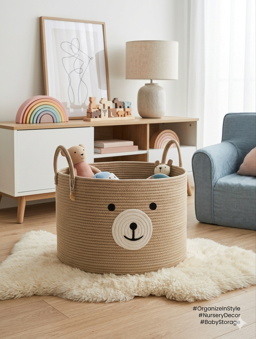 Cute Rope Storage Box